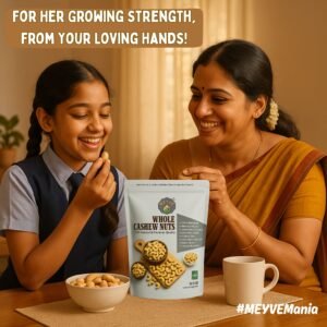 Whole Cashews | Crunchy & Creamy Nuts | Protein-Rich, High Fiber & Healthy Fats | Heart Healthy Superfood Snack | Vegan, Gluten-Free, Keto-Friendly | 500g - Image 7