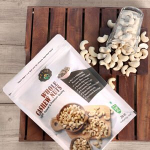 Whole Cashews | Crunchy & Creamy Nuts | Protein-Rich, High Fiber & Healthy Fats | Heart Healthy Superfood Snack | Vegan, Gluten-Free, Keto-Friendly | 1kg - Image 3