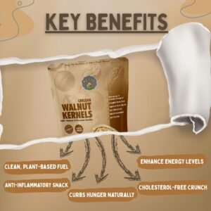 Chilean Walnuts | Raw, Fresh & Handpicked | Rich in Omega-3, Protein, Vitamins & Minerals | Healthy Snack for Heart, Brain, Skin & Immunity | 800g (Pack of 2, 400g Each) - Image 6