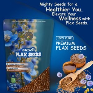 Flax Seeds 500GM - Image 3