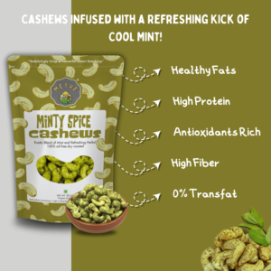 Minty Spice Cashews - Image 3