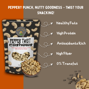 Pepper Twist Cashews - Image 3