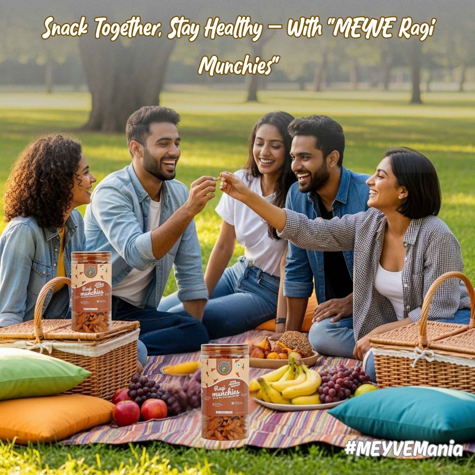 Ragi Munchies | Superfood Millet Chips | No Palm Oil | No Trans Fat | Baked, Not Fried | Guilt-Free Snack | Vegan & Cholesterol Free | 300g (Pack of 2, 150g Each) - Image 7